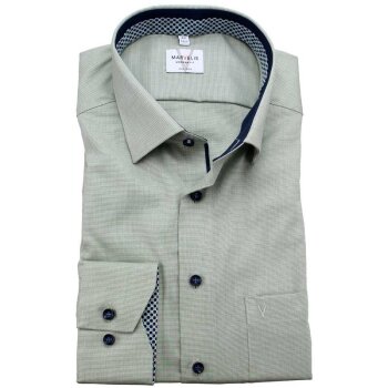 MARVELIS Hemd MODERN FIT Fil a Fil Langarm