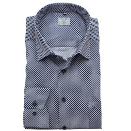 MARVELIS Hemd COMFORT FIT modischer statement Druck langarm