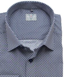 MARVELIS Hemd COMFORT FIT modischer statement Druck langarm