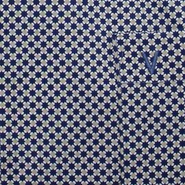 MARVELIS Hemd COMFORT FIT modischer statement Druck langarm