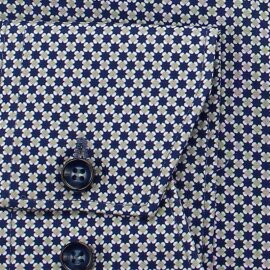 MARVELIS Hemd COMFORT FIT modischer statement Druck langarm