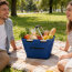 Shopping basket open, foldable