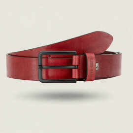 Pierre Cardin Ledergürtel 35mm, edle Dornschließe