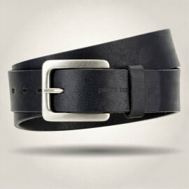 Pierre Cardin Ledergürtel 40mm, edle Dornschließe