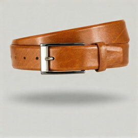 Pierre Cardin Ledergürtel 35mm, edle Dornschließe