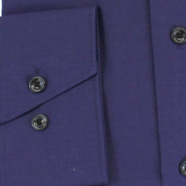 Marvelis Modern Fit Chambray camisa para hombres mangas largas (4704-64-83)