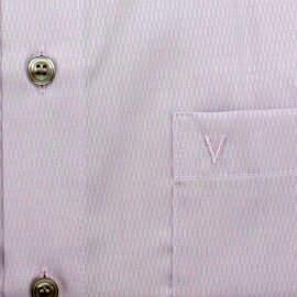 MARVELIS Hemd COMFORT FIT Diamant Jacquard 3D Structure langarm