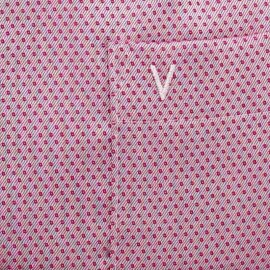 MARVELIS Hemd COMFORT FIT Diamant Jacquard 3D Structure langarm