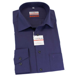 MARVELIS Men´s Shirt MODERN FIT chambray long sleeves (4704-64-83) 40