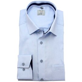 MARVELIS Hemd COMFORT FIT Diamant Jacquard 3D Structure...