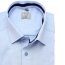 MARVELIS Hemd COMFORT FIT Diamant Jacquard 3D Structure langarm