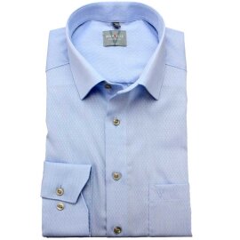 MARVELIS Hemd COMFORT FIT Diamant Jacquard 3D Structure...