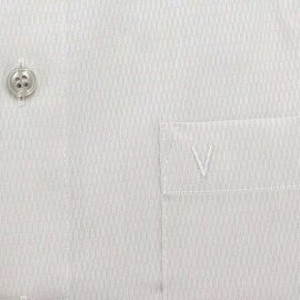 MARVELIS Hemd COMFORT FIT Diamant Jacquard 3D Structure langarm
