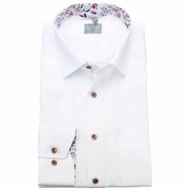MARVELIS Hemd COMFORT FIT fil a fil langarm