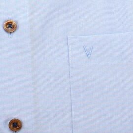 MARVELIS Hemd MODERN FIT Fil a Fil Langarm