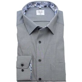 MARVELIS Hemd MODERN FIT Fil a Fil Langarm