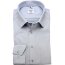 MARVELIS Hemd MODERN FIT diamant Jacquard structure langarm