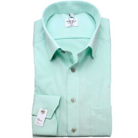 MARVELIS Hemd MODERN FIT Diamant Jacquard extra langer...