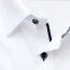 MARVELIS Hemd MODERN FIT uni extra langer Arm 69cm mit Kontrast
