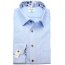 MARVELIS Hemd MODERN FIT uni extra langer Arm 69cm mit Kontrast