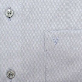 MARVELIS Hemd COMFORT FIT Diamant Jacquard 3D Structure langarm