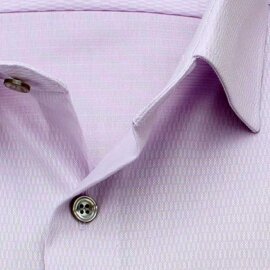 MARVELIS Hemd MODERN FIT diamant Jacquard structure langarm