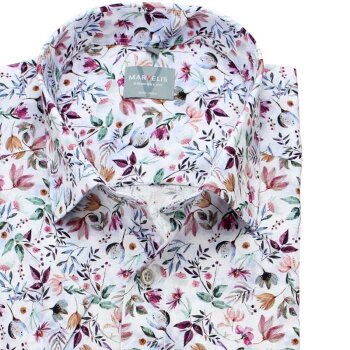 MARVELIS camisa para hombres COMFORT FIT statement mangas cortas