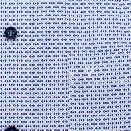 MARVELIS Hemd COMFORT FIT modischer statement Druck halbarm