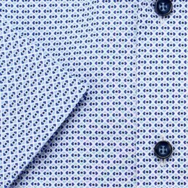 MARVELIS Hemd COMFORT FIT modischer statement Druck halbarm