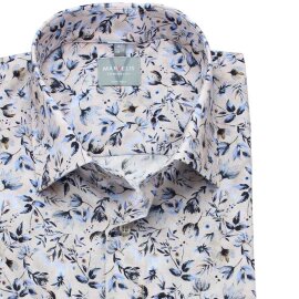 MARVELIS Hemd COMFORT FIT modischer statement Druck halbarm