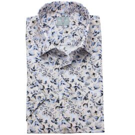 MARVELIS Men`s Shirt COMFORT FIT statement print short sleeve