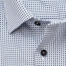 MARVELIS Hemd COMFORT FIT modischer statement Druck halbarm