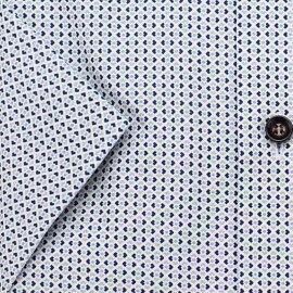 MARVELIS Hemd COMFORT FIT modischer statement Druck halbarm