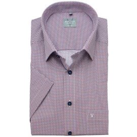 MARVELIS Men`s Shirt COMFORT FIT statement print short sleeve