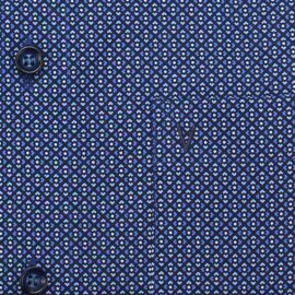 MARVELIS Hemd COMFORT FIT modischer statement Druck halbarm