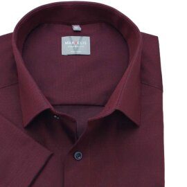 MARVELIS Hemd COMFORT FIT sommer jacquard halbarm