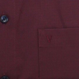 MARVELIS chemise pour homme COMFORT FIT jacquard à manches courtes