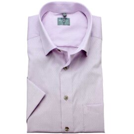 MARVELIS Hemd COMFORT FIT sommer jacquard halbarm