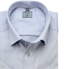 MARVELIS jacquard camisa para hombres COMFORT FIT mangas cortas