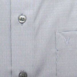 MARVELIS jacquard camisa para hombres COMFORT FIT mangas cortas