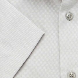 MARVELIS chemise pour homme COMFORT FIT jacquard à manches courtes