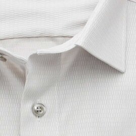 MARVELIS chemise pour homme COMFORT FIT jacquard à manches courtes
