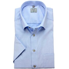 MARVELIS Hemd COMFORT FIT sommer jacquard halbarm