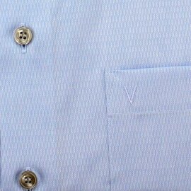 MARVELIS chemise pour homme COMFORT FIT jacquard à manches courtes