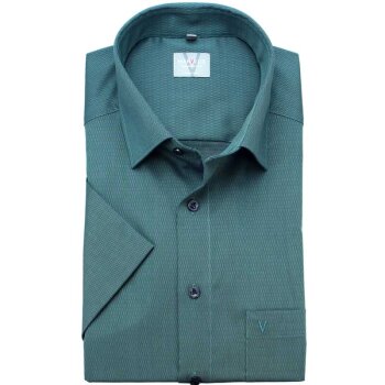 MARVELIS Men`s Shirt COMFORT FIT jacquard short sleeve