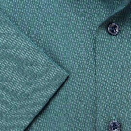 MARVELIS Men`s Shirt COMFORT FIT jacquard short sleeve