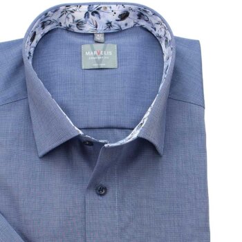 MARVELIS Hemd COMFORT FIT fil a fil halbarm