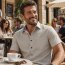 MARVELIS COMFORT FIT Fil a Fil camisa para hombres mangas cortas