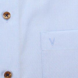 MARVELIS COMFORT FIT Fil a Fil camisa para hombres mangas cortas