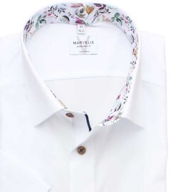 MARVELIS Hemd MODERN FIT fil a fil halbarm